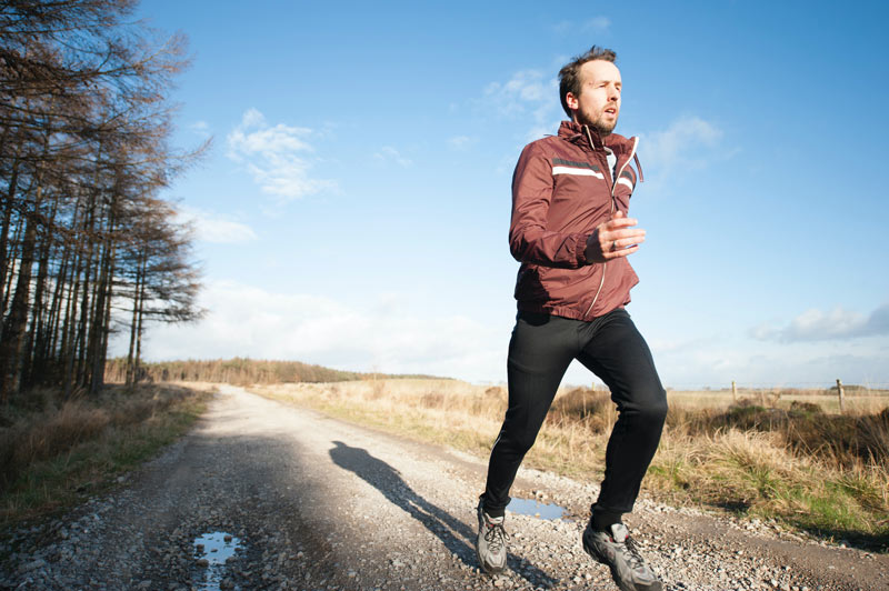 Running up a Hill